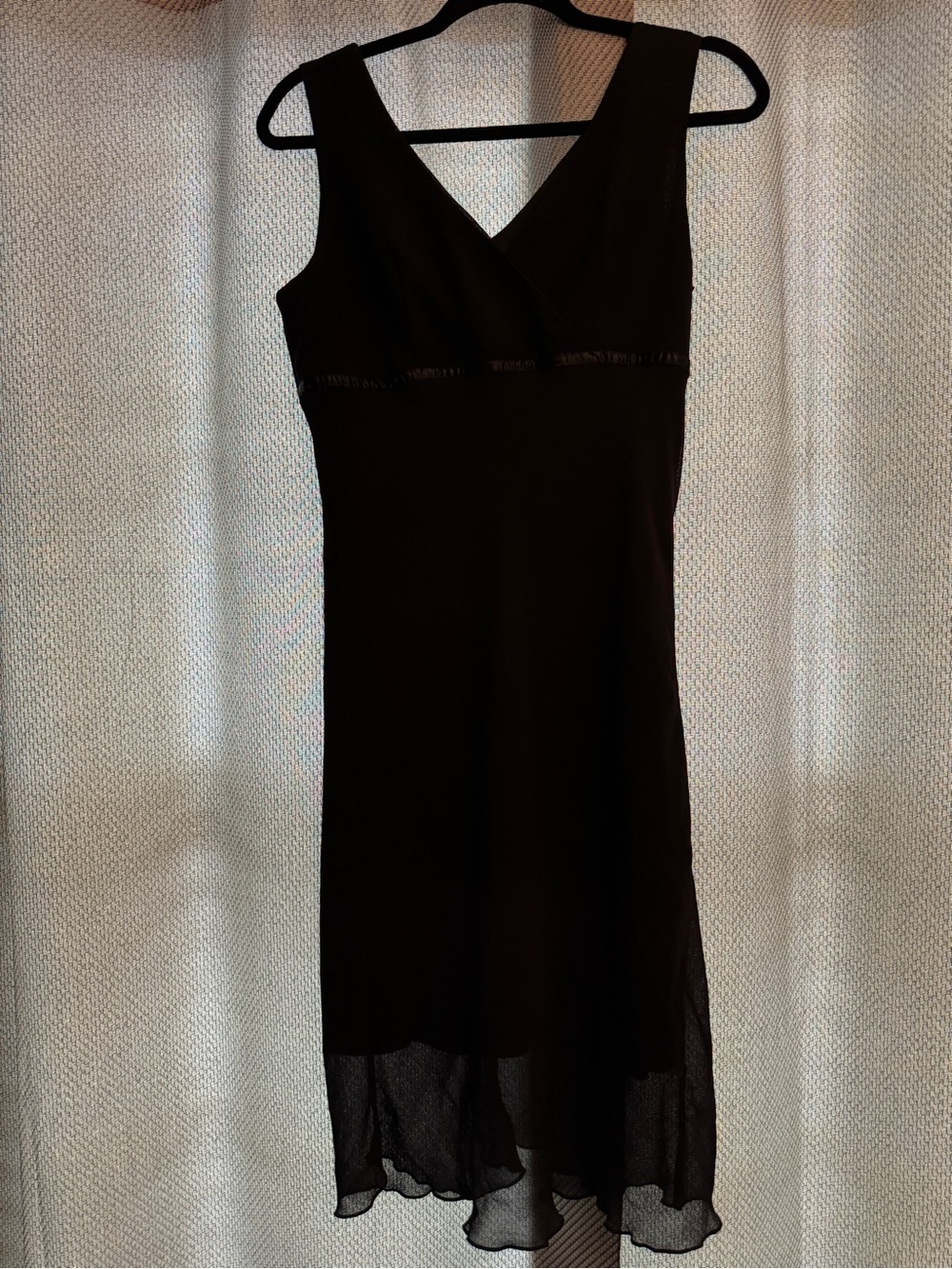 Forever 21 Black Y2K Midi Dress